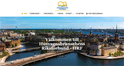 Desktop Screenshot of husvagnsbranschen.se